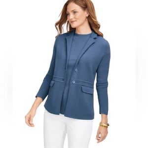 Talbots | 100% Pure Merino Wool Sweater Cardigan | Blazer | Jacket